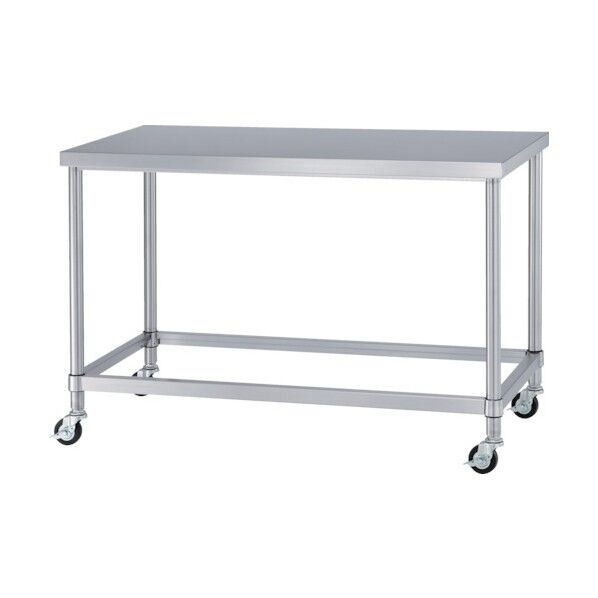 ステンレス作業台四方枠キャスター付 AZNC-9090 1