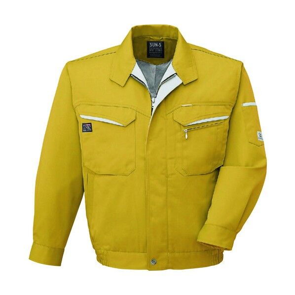 冬 長袖ブルゾン マスタード色 Mサイズ WA20471-10-M 1点