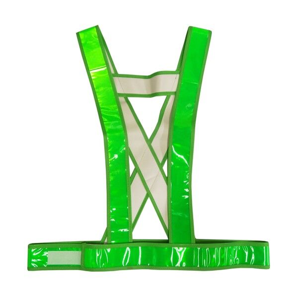 タスキ型安全ベスト(グリーン) 5920007 1点