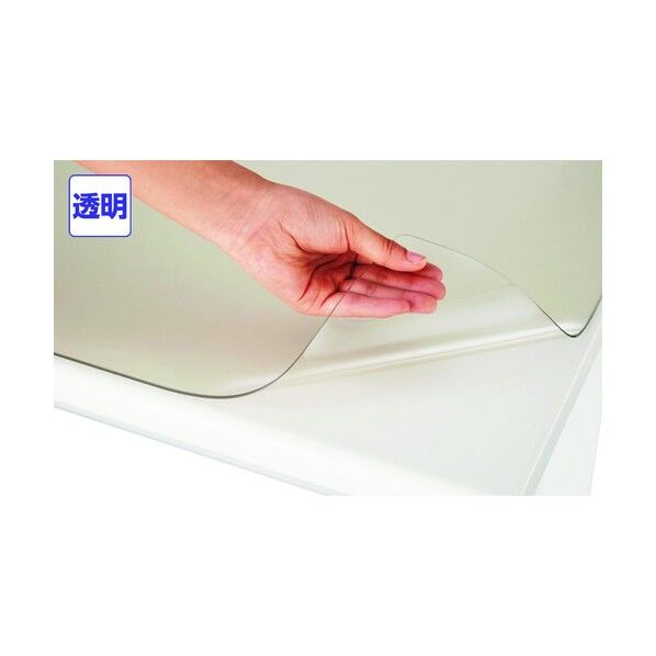 デスクマット シングルタイプ 透明 CR107XS 1点