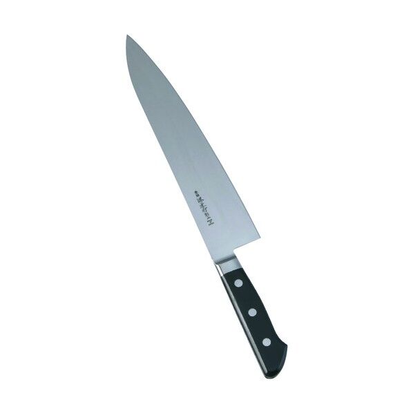 堺孝行 日本鋼(ツバ付)牛刀 27cm 27cm ANH02027 1個