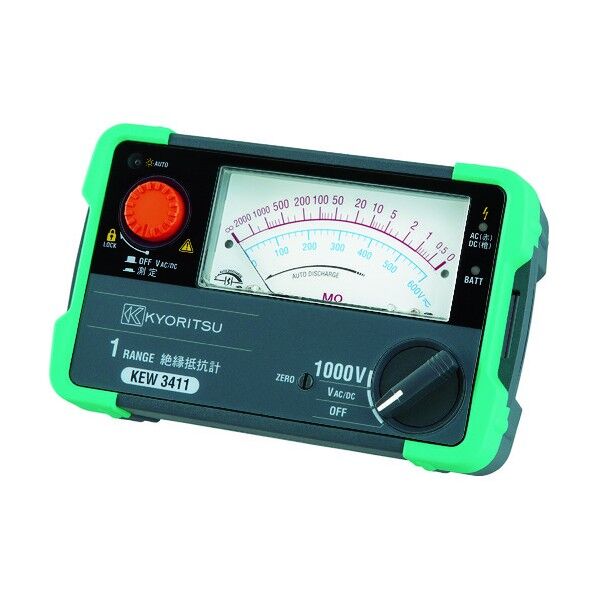 アナログ絶縁抵抗計(1レンジ)