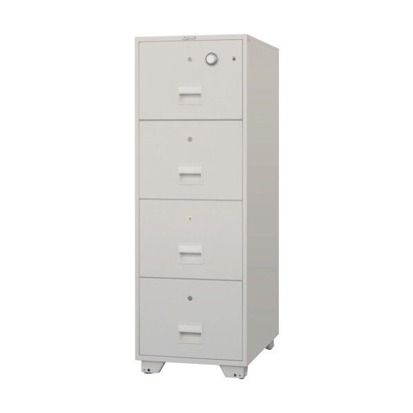 耐火ファイリングキャビネット B4-4KDJ 1点