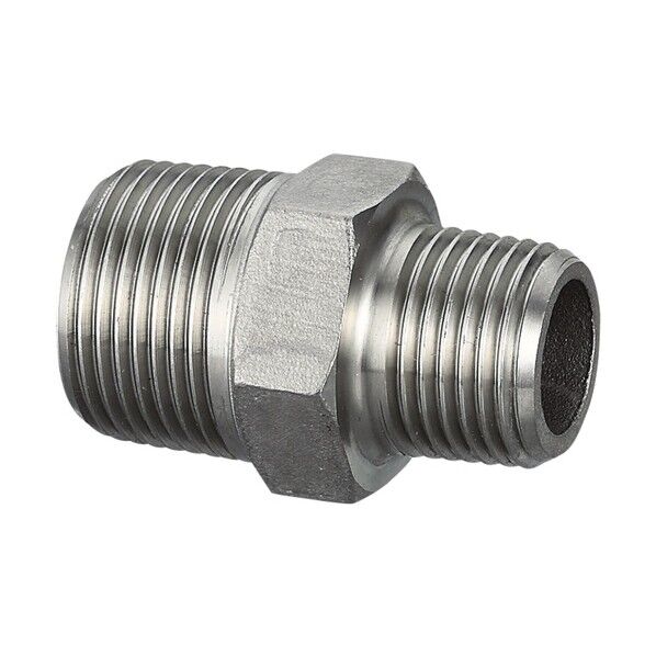 製作所 SMRN型 異径六角ニップル R3/4×R3/8 SMRN-2010 1点