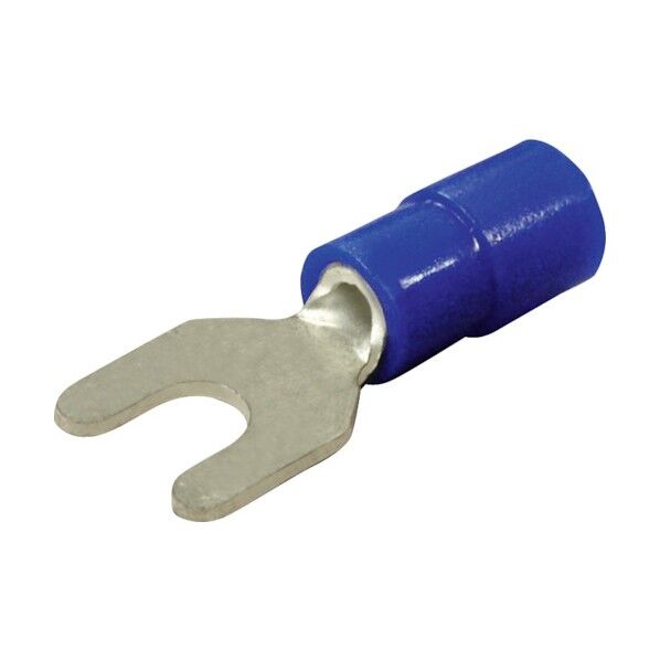 環境配慮形絶縁被覆付圧着端子 Y形(100P) TMEX 2Y-4M-BLK 1点