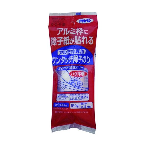 アサヒペン アルミ枠ワンタッチ障子のり 150G 200