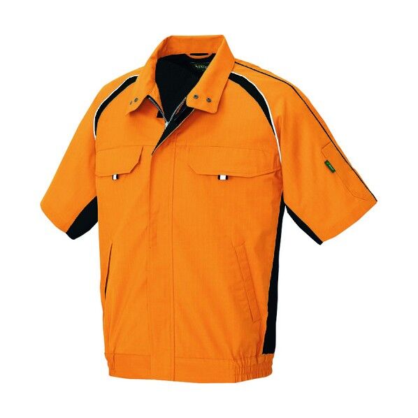 半袖ブルゾン 063オレンジ M 1732 1
