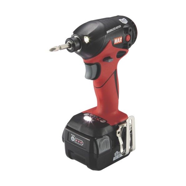 14.4V充電式インパクトドライバレッド 413 x 343 x 132 mm PJ-ID144R-B2C40A 1