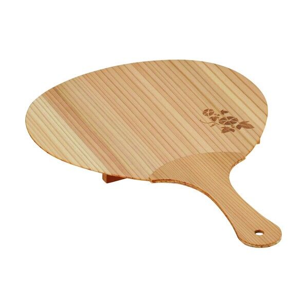 杉 涼風ウチワ皿 朝顔 32239 QUT2301 1個