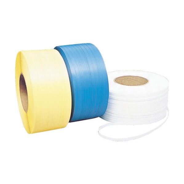 梱包機用PPバンドSSストラップ12.0×3000mブルー 420 x 420 x 198 mm 12SS-B 1巻