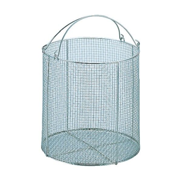 ステンレスカゴ 丸型