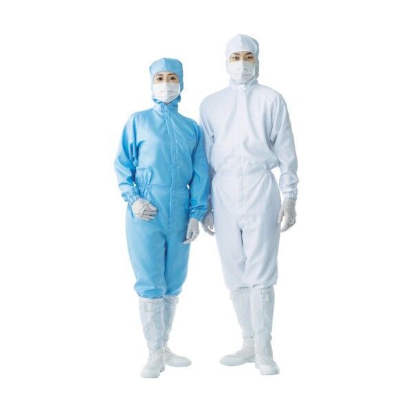 フード一体ツナギ服