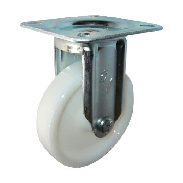 Sシリーズ400タイプ固定ナイロン車125mm 平戸車 400SRPN125 1個