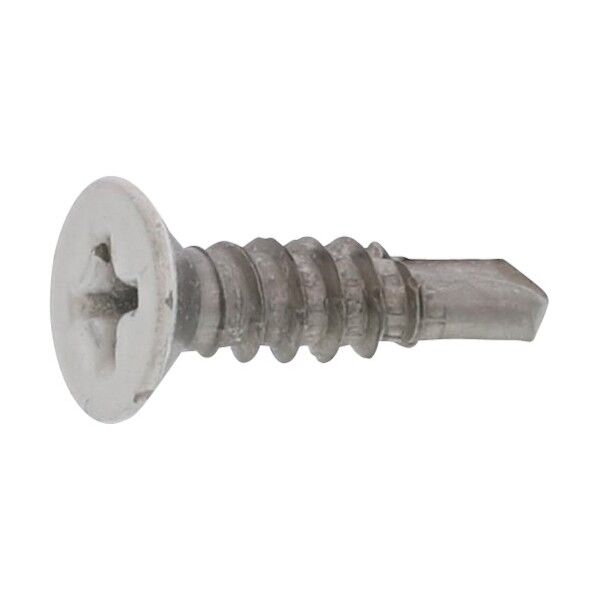 頭部ホワイト SUS410ピアス (サラ 5×50×29