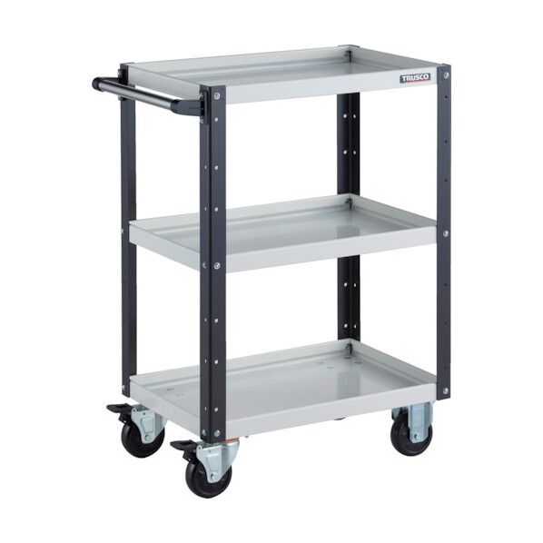 イーグルワゴン 600X400XH880 ホワイト/ブラック EGW-963-WBK 1点