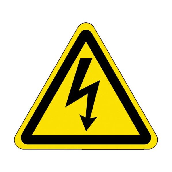 JIS規格安全標識(警告) ステッカータイプ