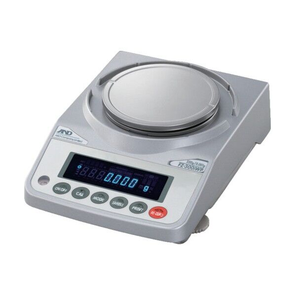 校正用分銅内蔵型 防塵防水型電子天びん 検定付 (地区指定不要) FZ300IWPR 1点