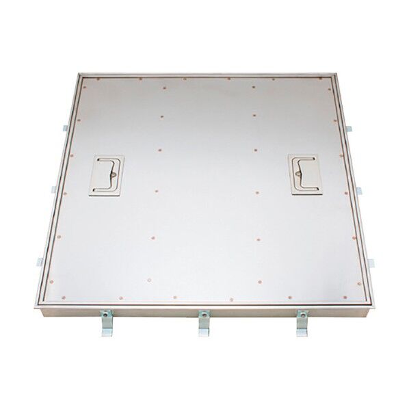 フロアーハッチ 張物用 屋内用 一般形 ステンレス製 把手ロック式 MSES-P-450 1点