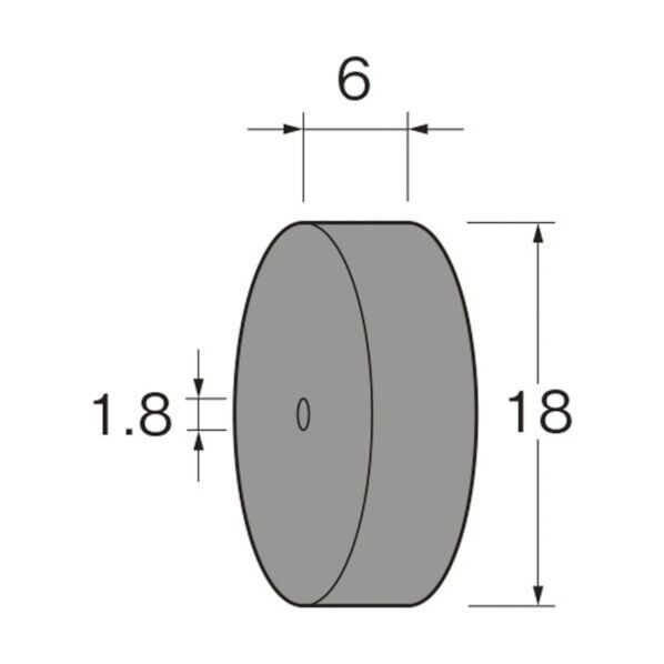 ホイール型カーボランダムゴム砥石 R5422 10枚