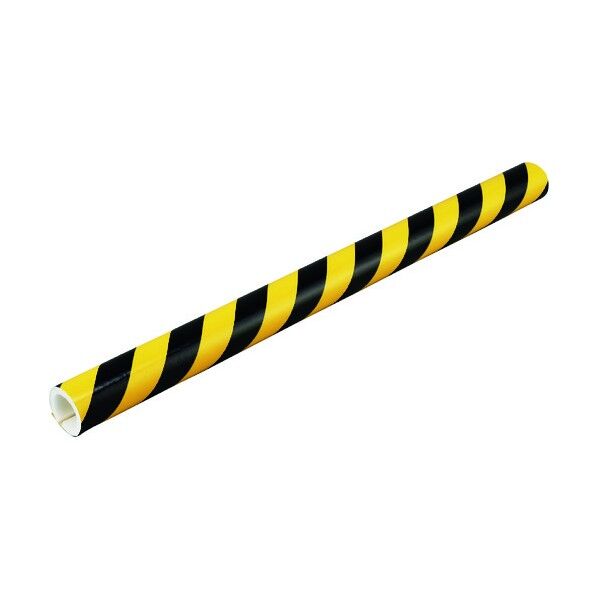 トラ柄パイプクッション TRC‐69N 無反射 黄/黒 69(49)Φ×1000mm 247023 1個
