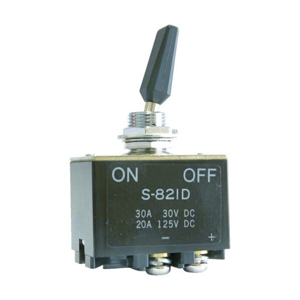 トグルスイッチ Sシリーズ (直流負荷専用・DC400V対応)