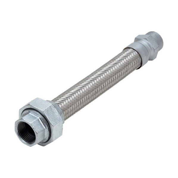 ユニオン・ニップル式フレキシブルホース 継手 NK-1900/FCMB-15A-1100L 1本