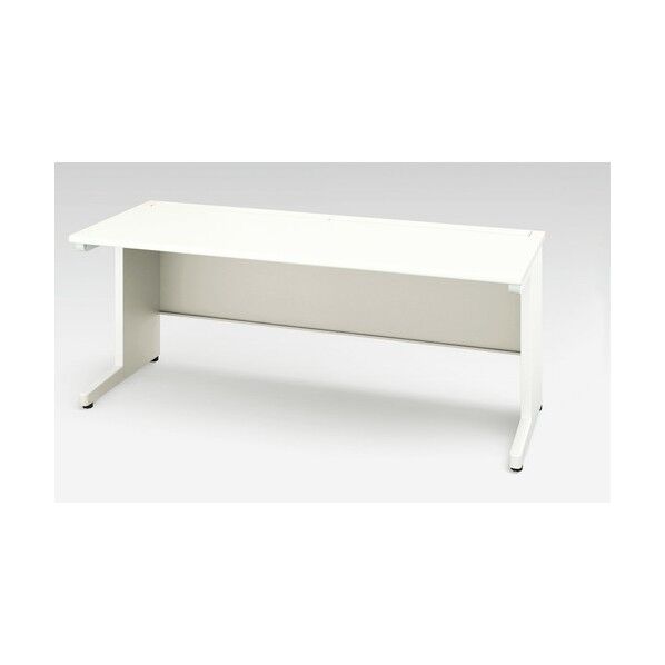 平デスク(引出し無し) XEHH187FDN-WH 1点