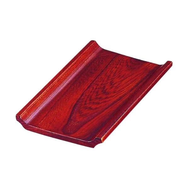 欅ワイドオシボリ皿 (4~5人用) 16126 POS7101 1個