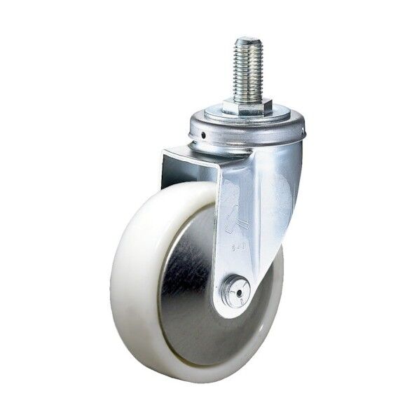 Sシリーズねじ込み自在ナイロンB車100mm 平戸車 420SANRB100 1個