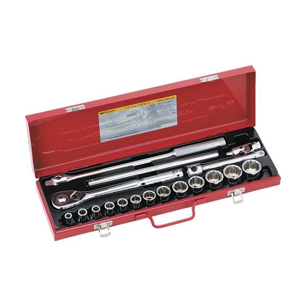 METOROせんよう ミトロイ 3/8ソケットレンチセットホルダーセットinch12コマ14点 220 x