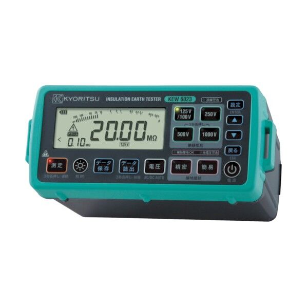 デジタル絶縁・接地抵抗計(4レンジ)