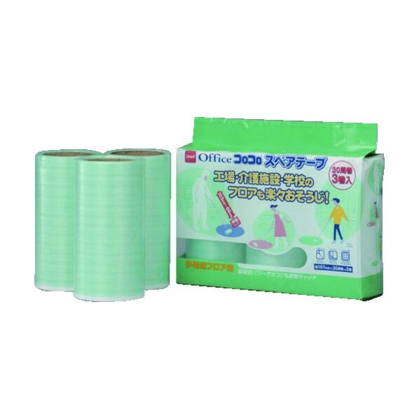 ニトムズ ニトムズ スペアテープオフィスコロコロ多用途 (3巻入) 306 x 275 x 111 mm 清掃用品 3巻