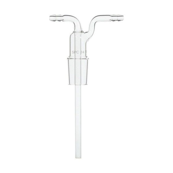 SPCガス洗浄びん中管 フラスコ型