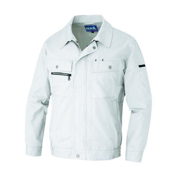 アジトマックス 長袖サマーブルゾン 003シルバーグレー 5L 3430 1