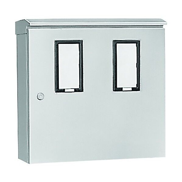 ステンレス引込計器盤キャビネット SOM-25B 1個