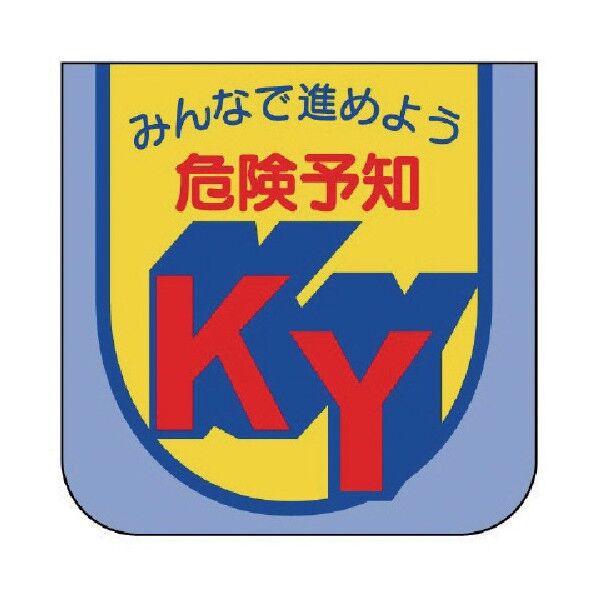 ビニール製スポンジ入り胸章