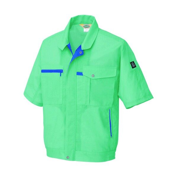 半袖ブルゾン（男女兼用） 024エメラルドグリーン 3L 5361 1