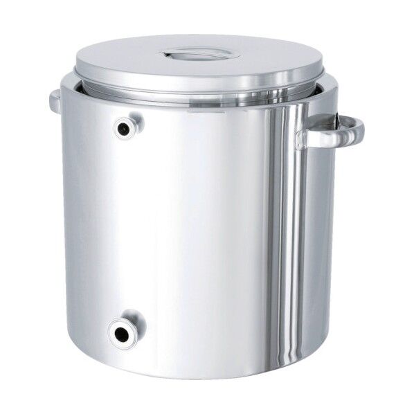 ステンレスタンク片テーパー型ジャケット容器