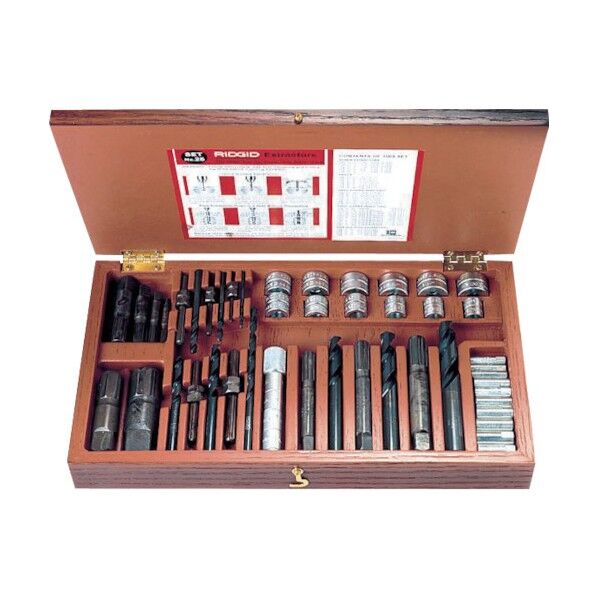 NO.25スクリュー&パイプエキストラクタセット用収納ボックス 35700 1点