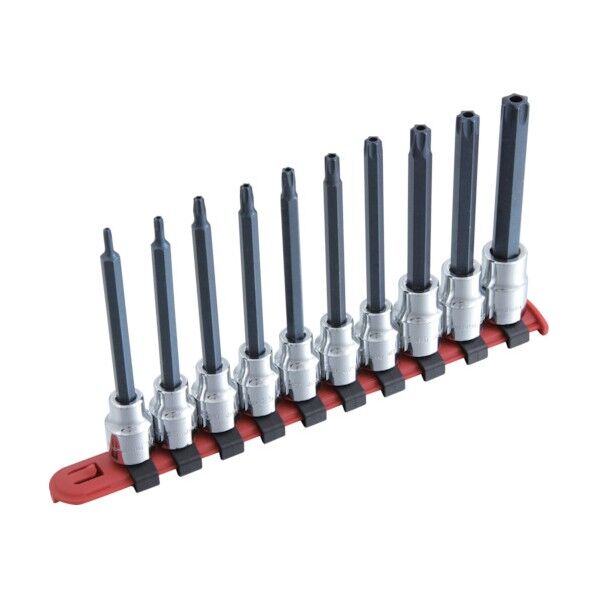 スエカゲ 3/8DR.10PC.ロングスペシャルビットソケットハンガーセット