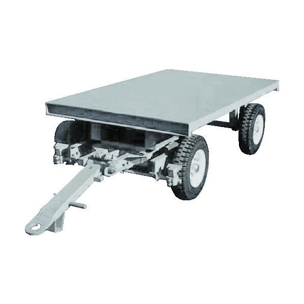 産業用単輌トレーラー 4輪ナックル式前後両牽引型(同一軌跡内輪差無し) 5000kg TD050C-KC4-S 1点