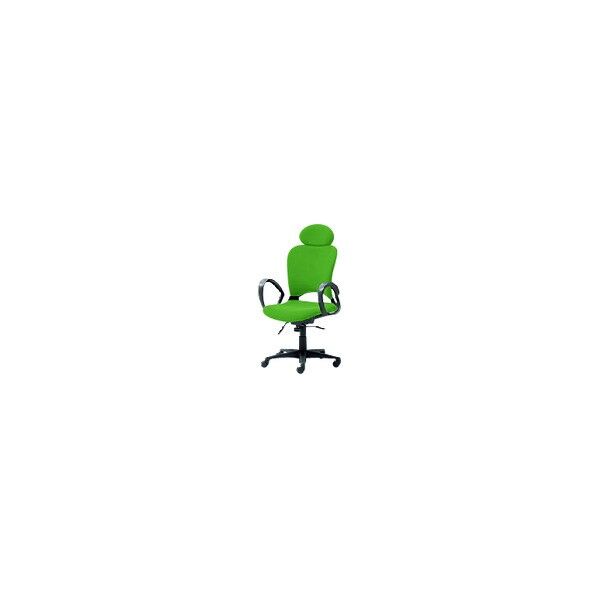 プラス 697383)事務イス オーバル KB-Z20SEL YG 1点