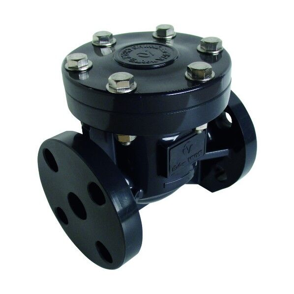 スイングチャッキ 本体材質PVC シール材質EPDM JIS10KF 15A SCV15 1点