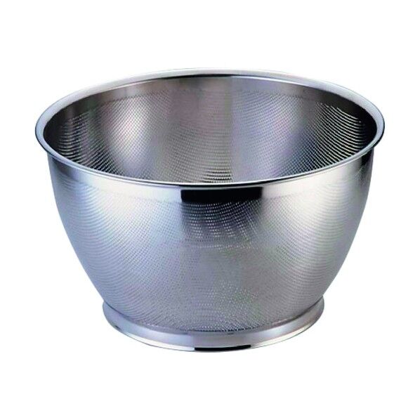 UK18-8パンチング米揚ザル