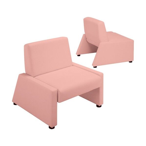 リクライニング付きチェア MBC-90SV-PIU05 1点