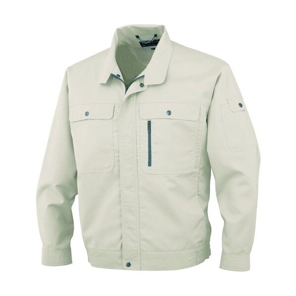 長袖ブルゾンH-191 3Sグレー M H-191-3-M 1点