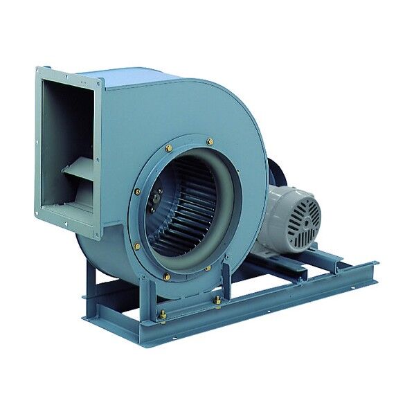 シロッコファン(多翼送風機)片吸込片持形ベルト駆動式 吐出口外径130×165mm CLF6-NO.1-RS-DI-0.2 1点