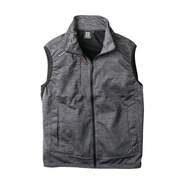防風ストレッチベスト グレーモク SS G-2349-53-SS 1点