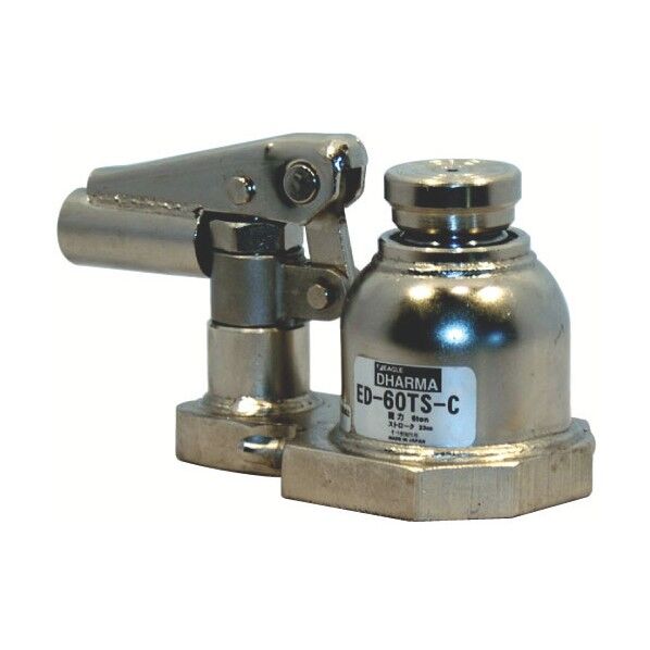 イーグル 超低床・クリーンルームレバー回転油圧ジャッキ能力6t 194×233×264MM ED-60TSC 1台