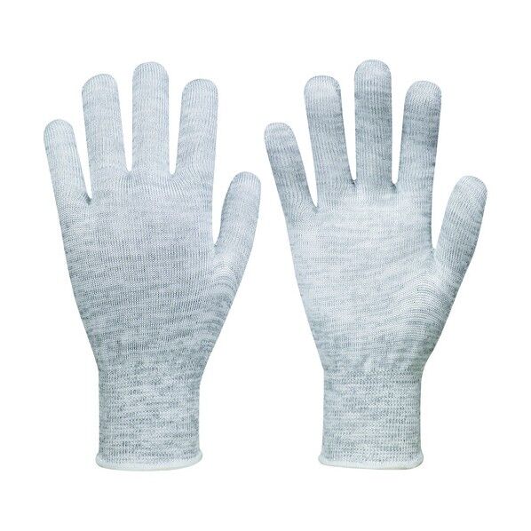帯電防止+耐切創手袋 L #420T-L 1点